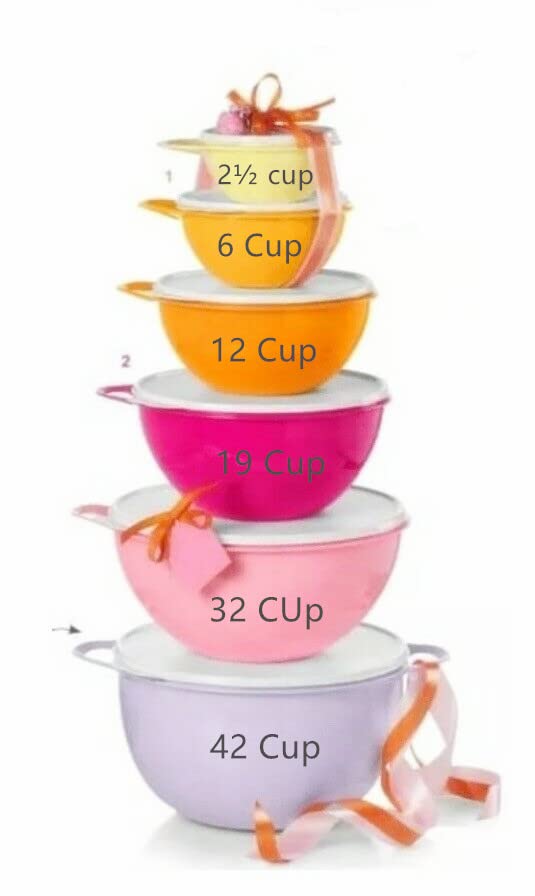 Amazon | Tupperware Thatsa ボウル 6個セット | Tupperware | ボール